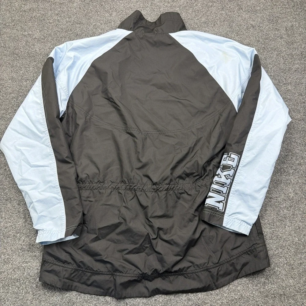 Nike black y2k windbreaker